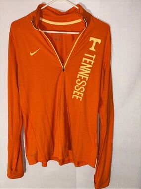 Nike Orange Tennessee Quarter-Zip Pullover